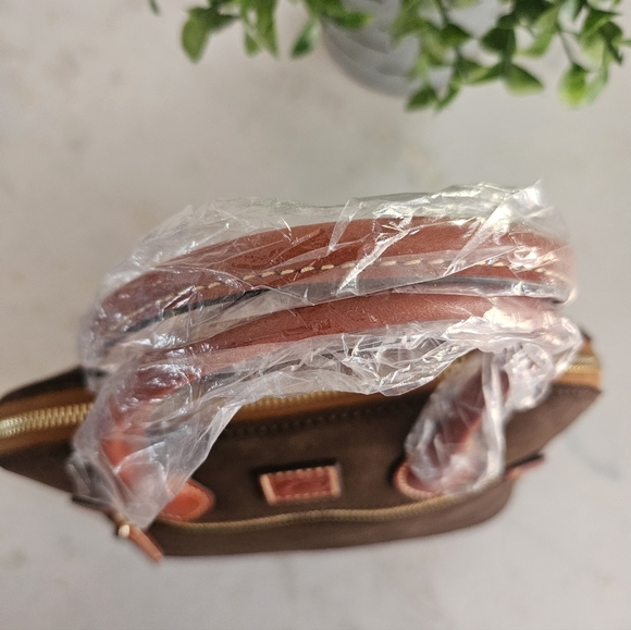 Dooney & Bourke Suede Handbag - Picture 4 of 11